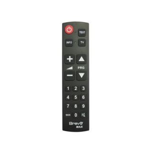 Bravo MAX telecomando IR Wireless TV Pulsanti