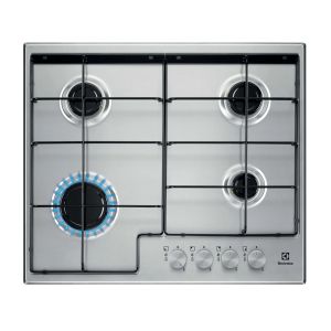 Electrolux Piano Gas Comandi Frontali 60 Cm MADE IN ITALY EGS6424X