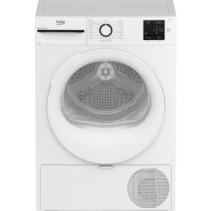 Beko BMT93EW Asciugatrice 9kg, Classe D, Linea Estetica NX, motore asincrono, Display digitale, colore Bianco, oblò Bianco