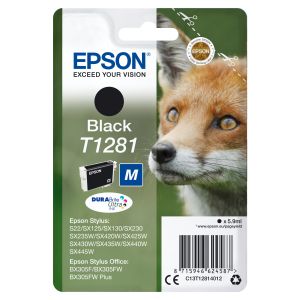 Epson Fox Inchiostro nero singolo DURABrite Ultra Volpe T1281