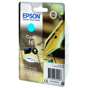 Epson Pen and crossword Singlepack Cyan 16 DURABrite Ultra Ink