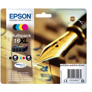Epson Pen and crossword Multipack Penna e cruciverba 4 colori Inchiostri DURABrite Ultra 16XL