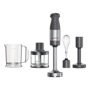 Kenwood Triblade XL+ - Frullatore ad immersione, Asta removibile in acciaio inox, 1000 W, Grigio (HBM60.307GY)