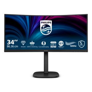 Philips Serie 3000 34B2U3600C/00 Monitor PC 86,4 cm (34") 3440 x 1440 Pixel Wide Quad HD LCD Nero