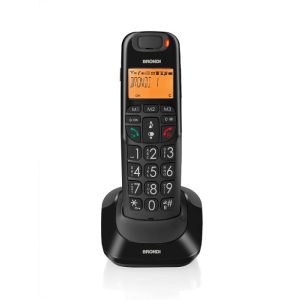 Brondi Bravo Bright Telefono DECT Identificatore di chiamata Nero