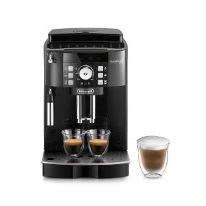 De’Longhi Magnifica S - Macchina Automatica per Caffè in Chicchi, Cappuccinatore Manuale, 2 Bevande, Nero (ECAM21.110.B)