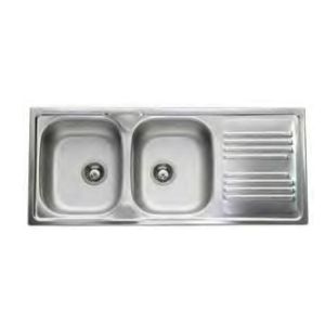 Apell TM1162IRPC lavello Lavello montato su piano Rettangolare Acciaio inox