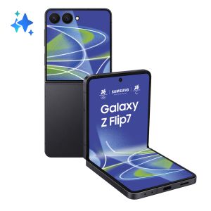 Samsung Galaxy Z Flip7 Smartphone AI, RAM 12GB, 512GB, Display 4,1" Super AMOLED/6,9" Dynamic AMOLED 2X, Fotocamera 50MP, Jetblack