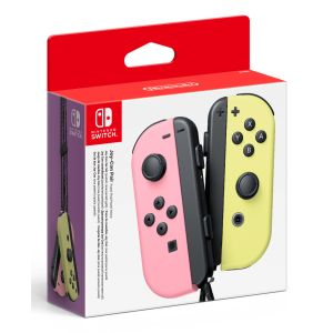 Nintendo Switch - Set da due Joy-Con Rosa Pastello/Giallo pastello
