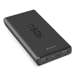 SBS TTBB10000FASTPD2 batteria portatile 10000 mAh Nero