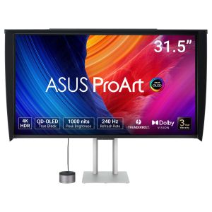 ASUS ProArt OLED PA32UCDMR-K Monitor PC 80 cm (31.5") 3840 x 2160 Pixel 4K Ultra HD QD-OLED Nero, Argento