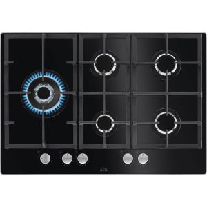 AEG PIANO GAS COMANDI FRONTALI 75 CM HKB75820NB