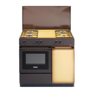 De’Longhi SGK 854 NM cucina Gas Beige, Marrone