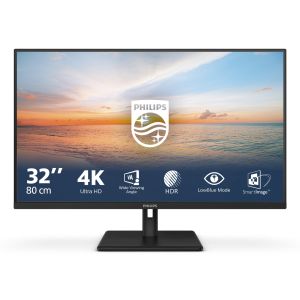 Philips Serie 1000 32E1N1800LA/00 Monitor PC 80 cm (31.5") 3840 x 2160 Pixel 4K Ultra HD LCD Nero