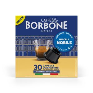 Caffè Borbone Capsule Compatibili Dolce Gusto - Miscela Nobile - 30 caps