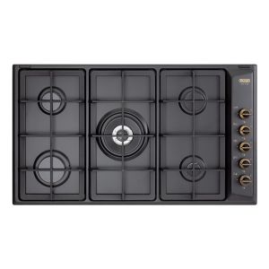 De’Longhi ANL 59 PRO piano cottura Antracite Da incasso 90 cm Gas 5 Fornello(i)