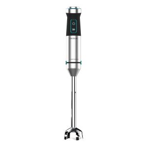 Cecotec Power TitanBlack 1500 XL PerfectCream&Crush Frullatore ad immersione 1500 W Nero, Verde, Acciaio inox