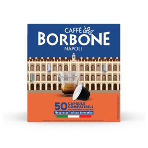 Caffè Borbone Capsule Compatibili sistema Nespresso - Miscela Decisa - 50 capsule