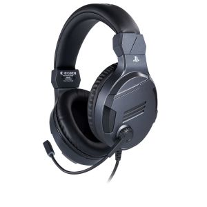 BIG BEN PS4OFHEADSETV3TITAN cuffia e auricolare Cablato A Padiglione Gaming Titanio