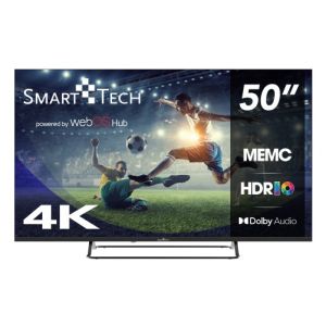 Smart-Tech 50UW02V TV 127 cm (50") 4K Ultra HD Smart TV Wi-Fi Nero 260 cd/m²