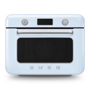 Smeg Forno combinato a vapore da appoggio 50's Style - Azzurro - COF01PBEU