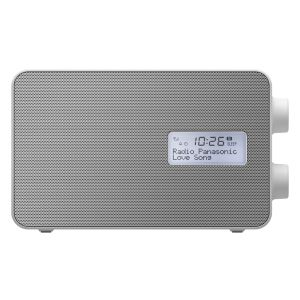 Panasonic Radio digitale, bianco, DAB+/FM, protezione da spruzzi