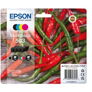 Epson 503 peperoncini Multipack cartuccia d'inchiostro 4 colori (BK/C/M/Y)