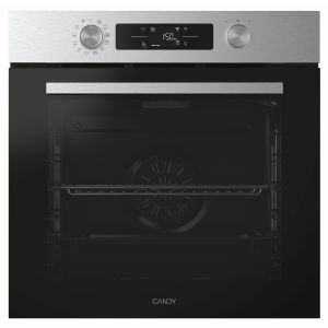 Candy CA6 N3B3HTX 78 L Nero, Acciaio inox