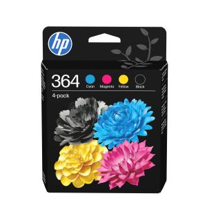 HP Confezione da 4 cartucce originali di inchiostro nero/ciano/magenta/giallo 364