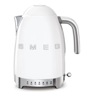 Smeg Bollitore A Temperatura Variabile 50's Style – Bianco LUCIDO – KLF04WHEU