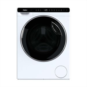 Haier Minidrum, Lavatrice Compatta 5 KG, Classe A, 1200 giri, Bianco, Inverter, Refresh, Wi-Fi, HW50-BP12307U1-S
