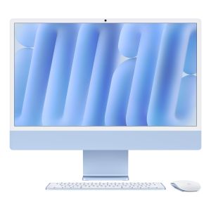 Apple iMac 24"Retina Display 4,5K, Chip M4 con CPU 10‑core, GPU 10‑core, 16GB, 256GB SSD, Blu