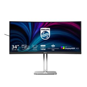 Philips Serie 5000 34B2U5900C/00 Monitor PC 86,4 cm (34") 5120 x 2160 Pixel WUHD LCD Grigio