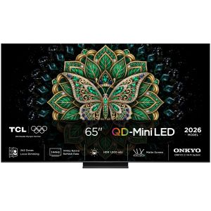 TCL C6K Pro TV 65C6K PRO 65” QD-Mini LED TV, 4K HDR 1000 nits, 242 dimming zones, Google TV, Dolby Vision & Atmos, 2.1 Onkyo, 144Hz, AirPlay 2