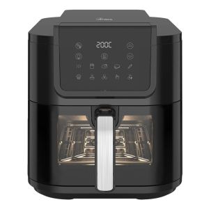 Ardes ARFRYA08LV friggitrice Singolo 8 L Indipendente 1700 W Friggitrice ad aria calda Nero, Argento