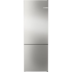 Bosch Serie 4 KGN492IAF Frigorifero Combinato da libera installazione 203 x 70 cm Acciaio anti-impronta Classe A