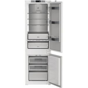 Whirlpool WHKN 3253 B4E Frigorifero combinato a incasso, Total No Frost ventilato, 55 cm, Classe E, Bianco, 38 db, h 178cm