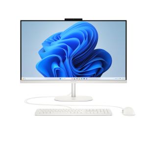 HP OmniStudio All-in-One Desktop 27-cv0008nl PC AMD Ryzen™ 5 220 68,6 cm (27") 1920 x 1080 Pixel 8 GB DDR5-SDRAM 512 GB SSD Windows 11 Home Wi-Fi 6 (802.11ax) Bianco