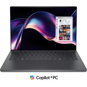 DELL XPS 14 DA14260 Copilot+ PC Intel Core Ultra X7 358H Computer portatile 35,6 cm (14") Touch screen 2.8K 32 GB LPDDR5x-SDRAM 1 TB SSD Wi-Fi 7 (802.11be) Windows 11 Pro Grafite Italiano