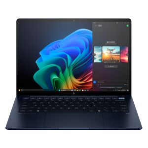 HP EliteBook Ultra G1i Next Gen AI PC Copilot+ PC Intel Core Ultra 7 268V Computer portatile 35,6 cm (14") Touch screen 2.8K 32 GB LPDDR5x-SDRAM 512 GB SSD Wi-Fi 7 (802.11be) Windows 11 Pro Blu
