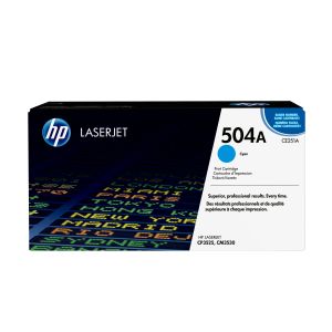 HP Cartuccia Toner originale ciano LaserJet 504A