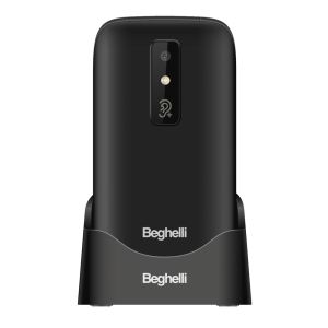 Beghelli 9206 cellulare 7,11 cm (2.8") 100 g Nero Telefono per anziani