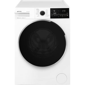 Smeg WDN854SLD lavasciuga Libera installazione Caricamento frontale Bianco