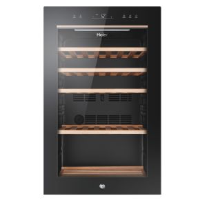 Haier Wine Bank 50 Series 5 HWS49GA Cantinetta vino con compressore Libera installazione Nero 49 bottiglia/bottiglie