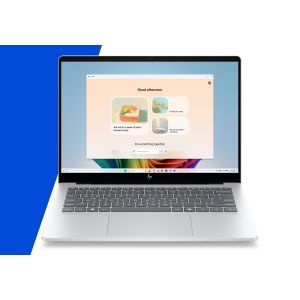 HP E4EV4EA laptop Copilot+ PC Intel Core Ultra 5 325 Computer portatile 35,6 cm (14") 2K 16 GB LPDDR5x-SDRAM 512 GB SSD Wi-Fi 7 (802.11be) Windows 11 Home Argento
