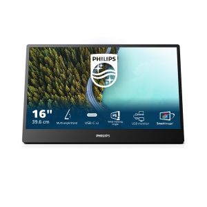 Philips Serie 3000 16B1P3302D/00 Monitor PC 39,6 cm (15.6") 1920 x 1080 Pixel Full HD LED Nero
