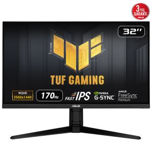 ASUS TUF Gaming VG32AQL1A Monitor PC 80 cm (31.5") 2560 x 1440 Pixel Wide Quad HD LED Nero