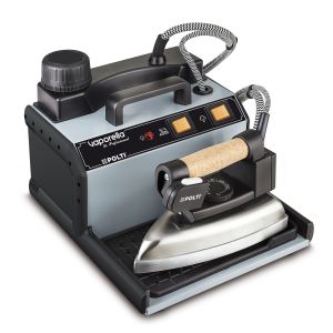Polti Vaporella 2H Professional Stazione di stiro a vapore pressurizzato 1750 W 1,3 L Alluminio Nero, Grigio