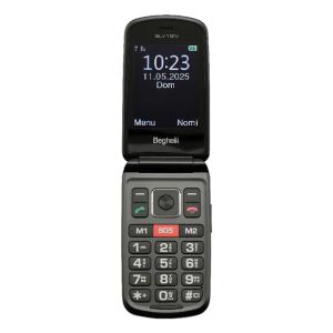 Beghelli 9205N cellulare 7,11 cm (2.8") 106 g Nero Telefono per anziani