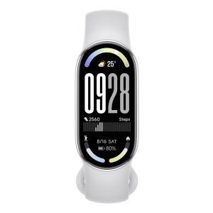 Xiaomi Smart Band 10 Silver AMOLED Braccialetto per rilevamento di attività 4,37 cm (1.72") Argento